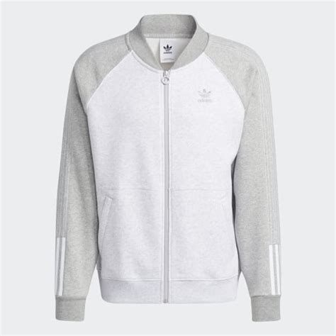 adidas jacke grau weiß schwarz damen|adidas fleecejacken grau.